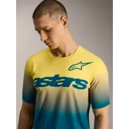 Alpinestars A-Dura Astars 2.0 Blue/Green/Yellow Fluo – MTB dres | Katmar.cz