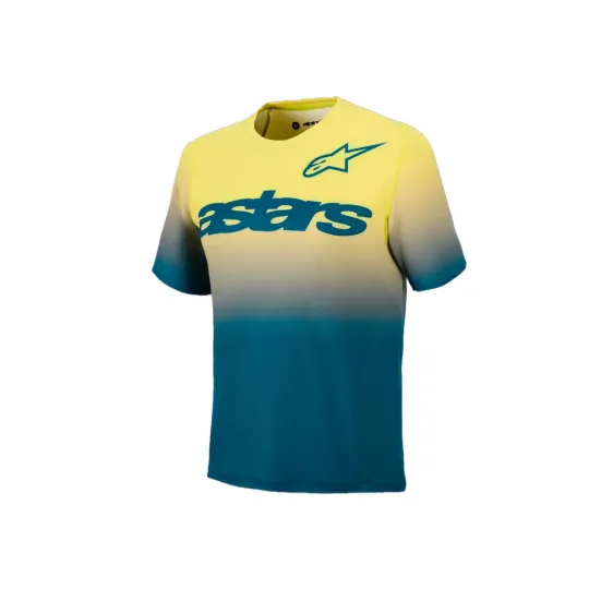 Alpinestars A-Dura Astars 2.0 Blue/Green/Yellow Fluo – MTB dres | Katmar.cz