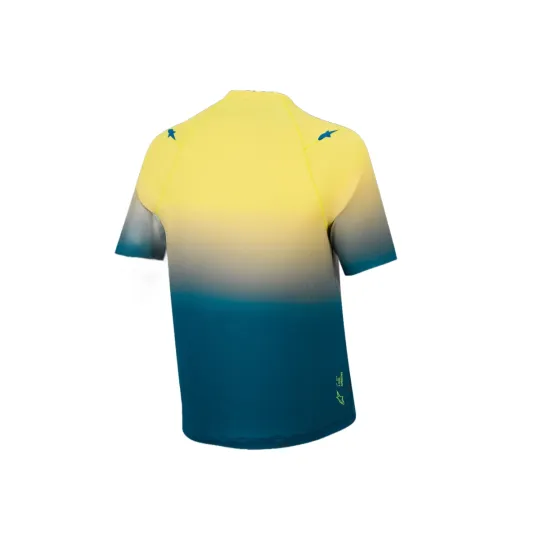 Alpinestars A-Dura Astars 2.0 Blue/Green/Yellow Fluo – MTB dres | Katmar.cz