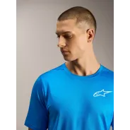 Alpinestars A-Dura Air Bright Blue – letní dres krátký rukáv | Katmar.cz