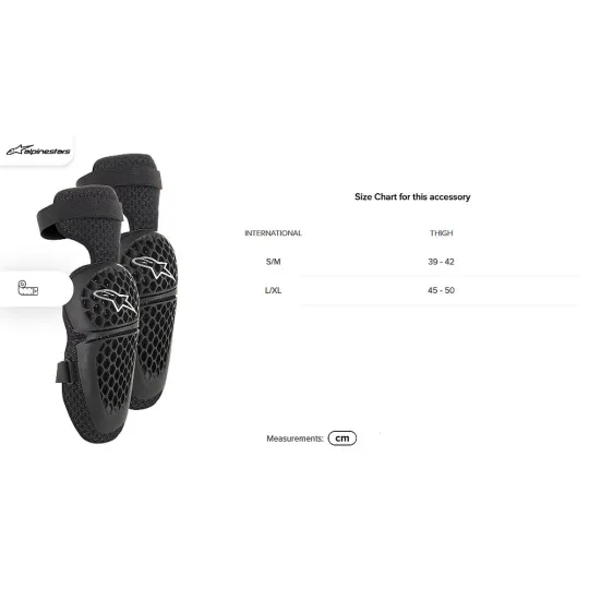 Alpinestars Bionic Plus Youth Knee Protector - Black | Katmar.cz
