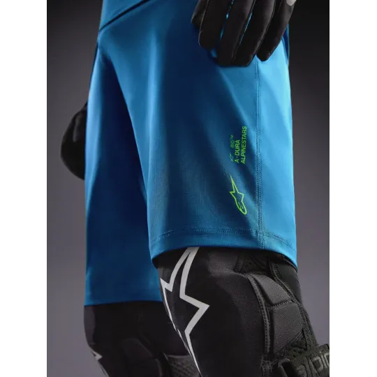 Alpinestars A-Dura Ride Blue/Green – MTB kraťasy | Katmar.cz