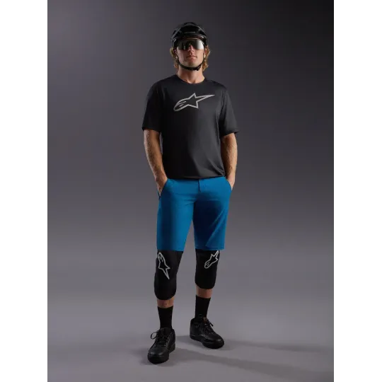 Alpinestars A-Dura Ride Blue/Green – MTB Shorts | Katmar.cz