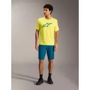 Alpinestars A-Dura Ride 2.0 Shorts Liner Blue/Green | Katmar.cz