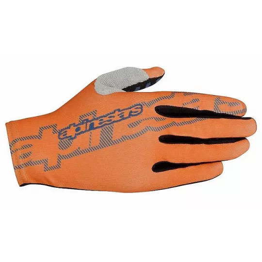 Alpinestars F-Lite gloves Ochre Abyss Blue