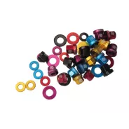 Gusset Alu matice na osu 3/8 mm - barvy (pár) | Katmar.cz