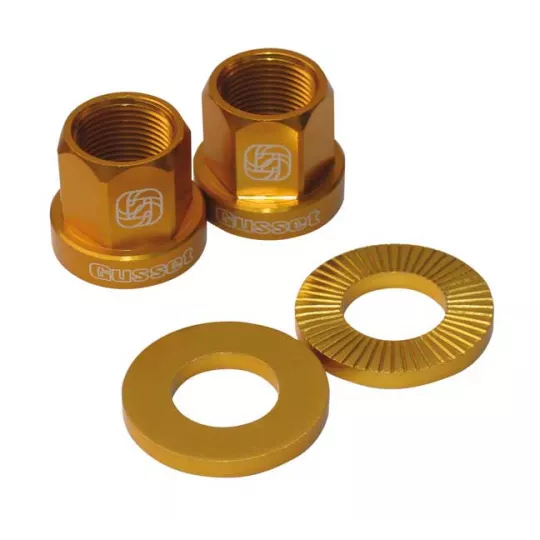 Gusset Alu matice na osu 3/8 mm - barvy (pár) | Katmar.cz