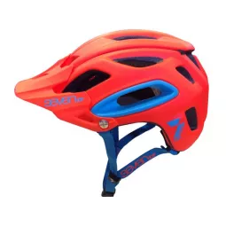 7idp - SEVEN (by Royal) helmet M2 Matt Neon Red / Neon Blue | Katmar.cz