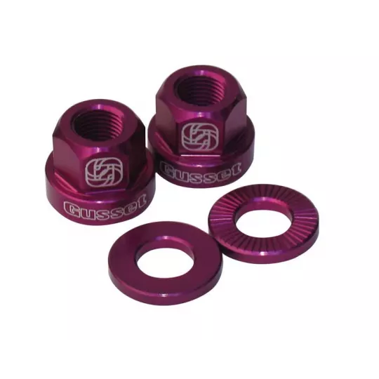 Gusset Alu matice na osu 3/8 mm - barvy (pár) | Katmar.cz