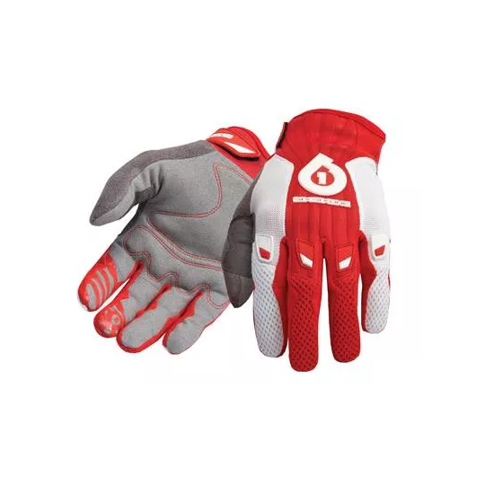 661 Comp 10 gloves - SixSixOne - red