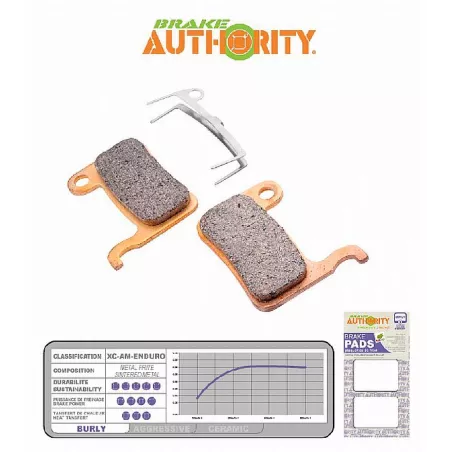 Brake Authority Burly - Shimano XTR/XT/LX/Saint/SLX brzd. destič