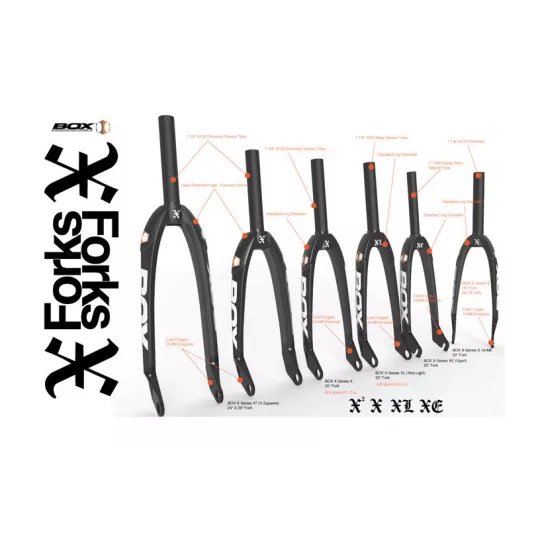 BOX Carbon - bikros vidlice 24 - XE Expert Carbon 1" /24"x10mm