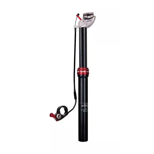 KS Kind Shock Drop Zone R 100/350 sedlovka 31,6 mm BLACK+KGSL