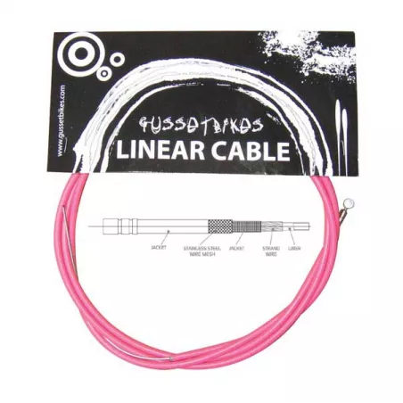 Gusset XL linear cable - růžový | katmar.cz