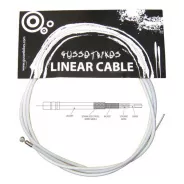 Gusset XL linear cable bílý – Lanka a bovdeny | Katmar.cz