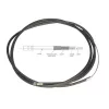 Gusset XL linear cable smoke