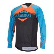 Alpinestars Mesa LS Jersey Bright Blue Bright Orange