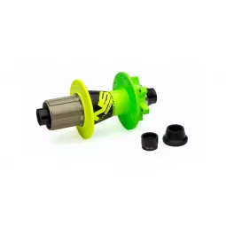 NS Bikes Rotary Cassette 135/142x12 32H rear hub Lemon Lime | Katmar.cz