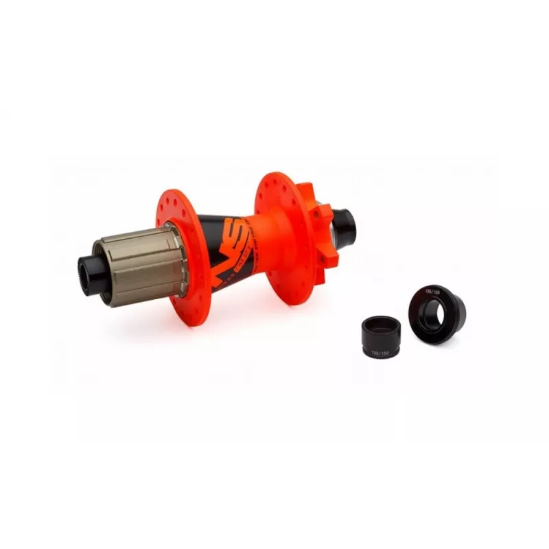 NS Bikes Rotary Cassette 135/142x12 XVI rear hub Fluo Organge