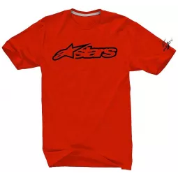 Alpinestars Blaze 2 Tech Tee Ride Dry Red Black | Katmar.cz