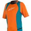 Alpinestars Stella Drop 2 S/S Jersey bright orange ocean | Katmar.cz