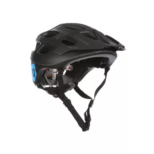 661 Recon helma Stealth černá / modré logo | Katmar.cz