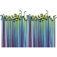 Dartmoor spokes (sandvik) Petrol Chrome plated