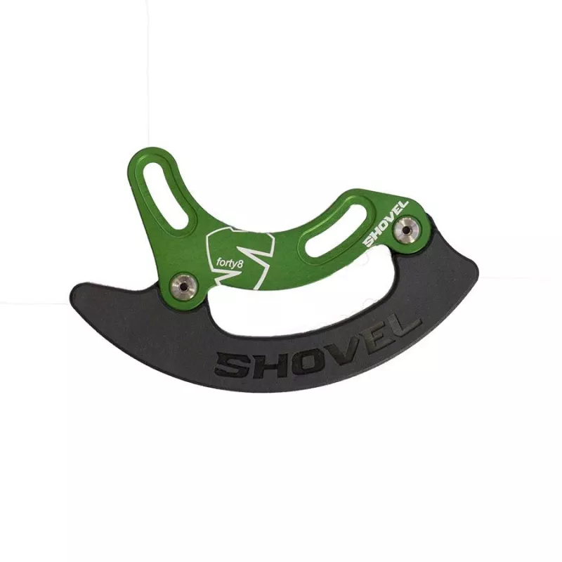 Shovel Forty8 Alu - Taco bashguard - green