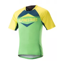 Alpinestars Mesa S/S Jersey dres Acid Yellow Summer Green