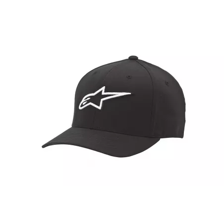 Alpinestars Corporate Flexfit kšiltovka BlackWhite | Katmar.cz