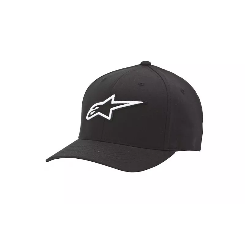 Alpinestars Corporate Flexfit kšiltovka BlackWhite | Katmar.cz