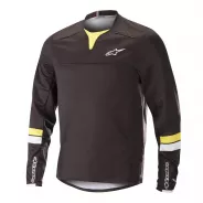 Alpinestars Drop PRO L/S Jersey Black Acid Yellow | Katmar.cz