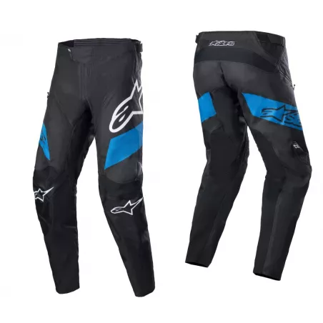 Alpinestars Racer kalhoty - Black/Bright Blue | Katmar.cz