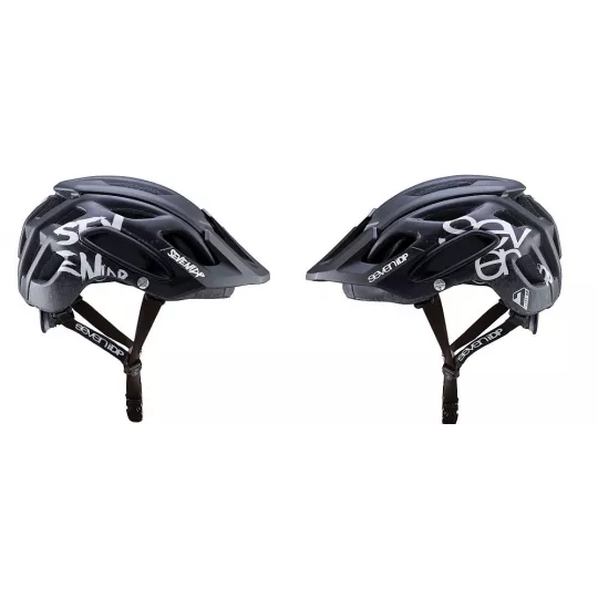7idp - SEVEN (by Royal) – Enduro/All-Mountain Helmet (BlackWhite) | Katmar.cz
