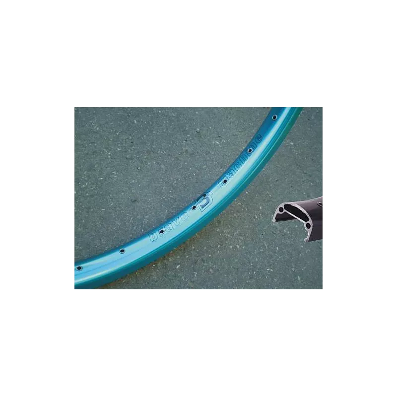 Brave Big Foot ráfek 26"  modrý 36 děr - Limitovaná edice