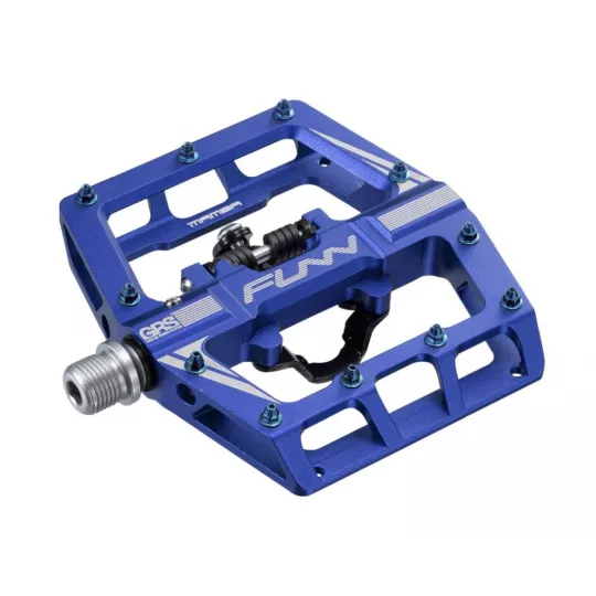 Funn Mamba Single side – Bike Pedals (modré) | Katmar.cz