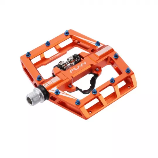 Funn Mamba Single side – Bike Pedals (oranžové) | Katmar.cz