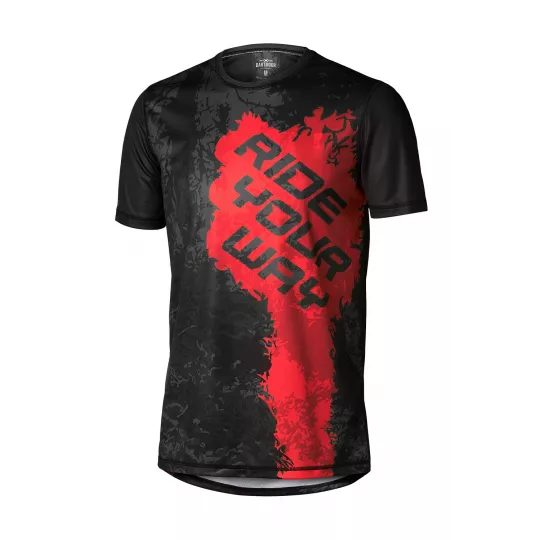 Dartmoor Woods Tech SS – Cycling Jersey (Red) | Katmar.cz
