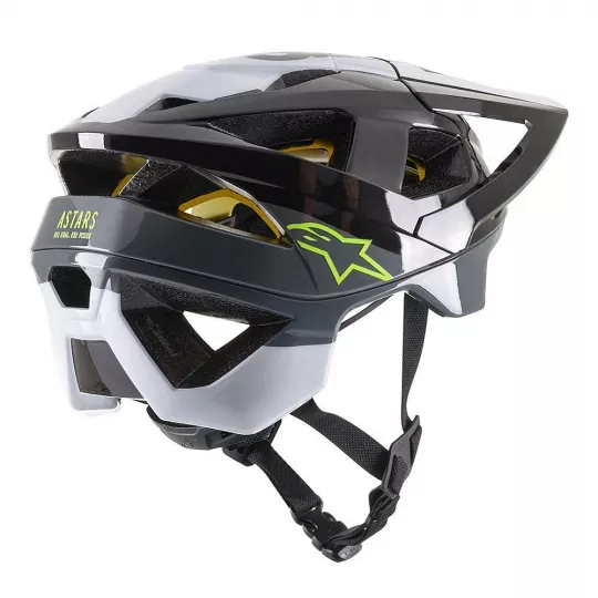 Alpinestars Vector TECH Pilot Helmet MIPS - Black White Gray