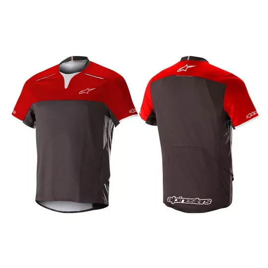 Alpinestars Drop PRO S/S Jersey Red Black (31) | Katmar.cz