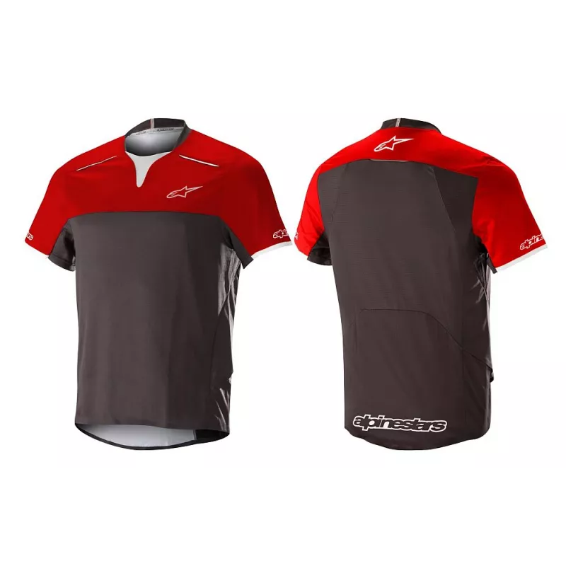 Alpinestars Drop PRO S/S Jersey Red Black (31) | Katmar.cz