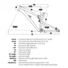 Dartmoor SHINE Červený – MTB Full-Suspension Frame (bez) | Katmar.cz