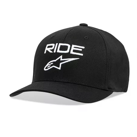 Alpinestars Ride 2.0 Curve hat Flexfit Black / White | Katmar.cz