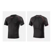 ALPINESTARS Ride Tech v2 Top Short Sleeve Summer Black Red