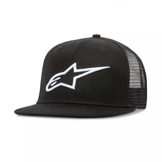 Alpinestars Corp Trucker hat Black/White | Katmar.cz