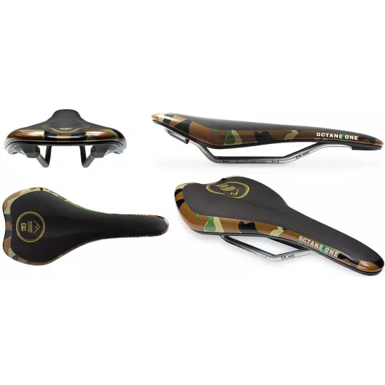 Octane One Crit CAMO – Saddle With Rails | Katmar.cz