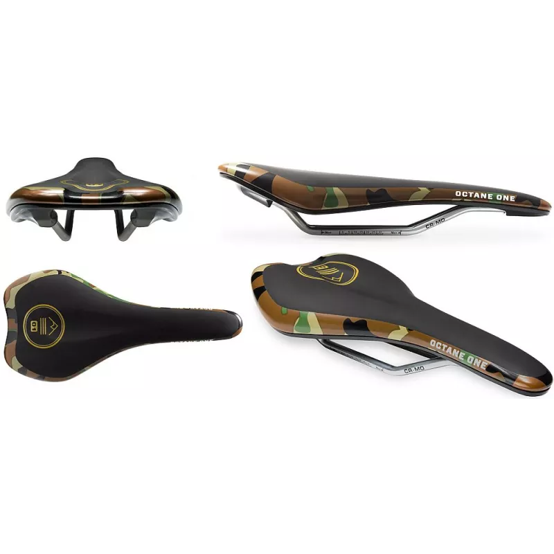 Octane One Crit CAMO – Saddle With Rails | Katmar.cz