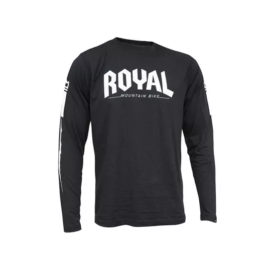 Royal CORE X LS jersey - dlouhé rukávy  - Black