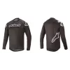 Alpinestars Racer V2 L/S Jersey dres - Black/White | Katmar.cz