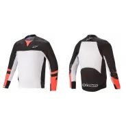 Alpinestars Drop PRO L/S Jersey Black White | Katmar.cz